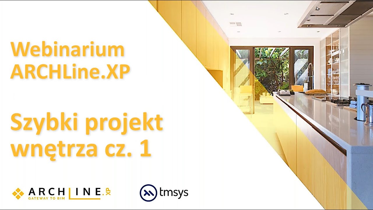 Webinarium ARCHLine.XP - Projektuj wnętrza szybko i kompleksowo - cz. 1