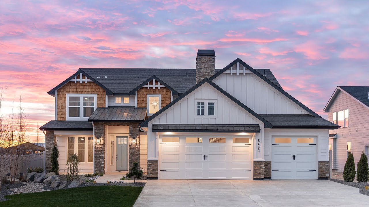 Spring 2020 Parade of Homes in Boise, Idaho.  The Denali by Eaglewood Homes