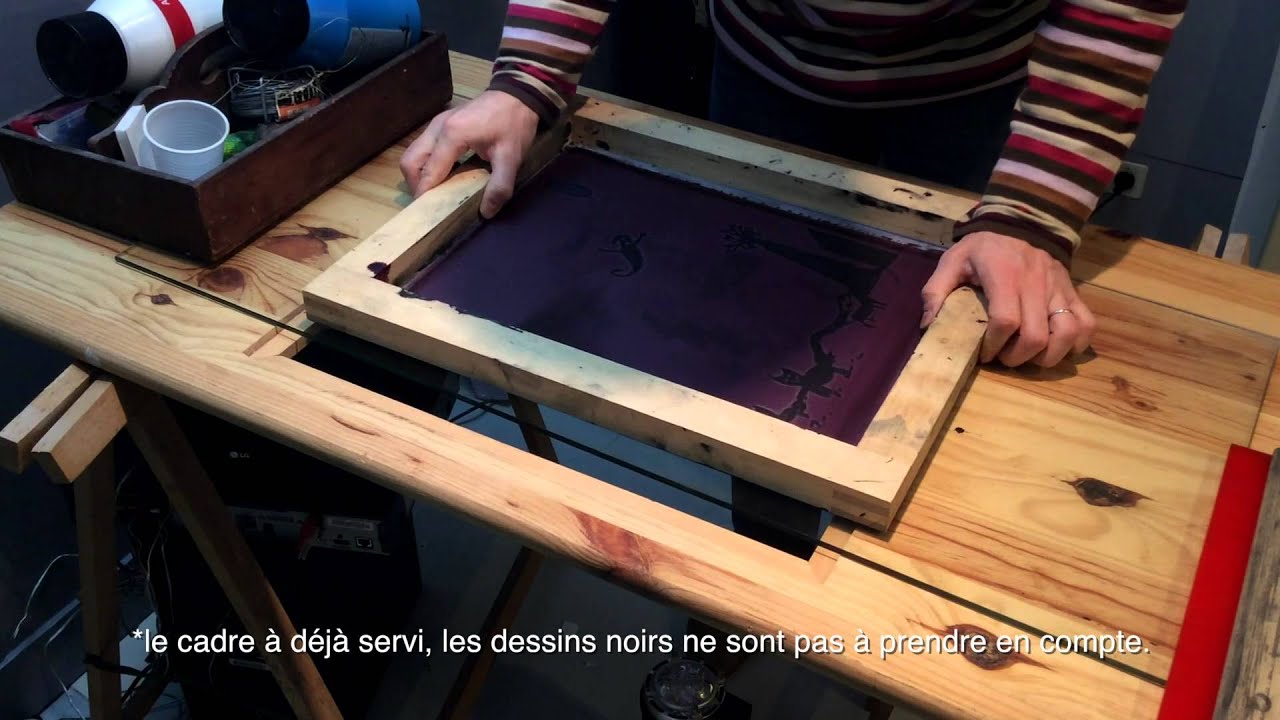 Qu'est ce que la sérigraphie?