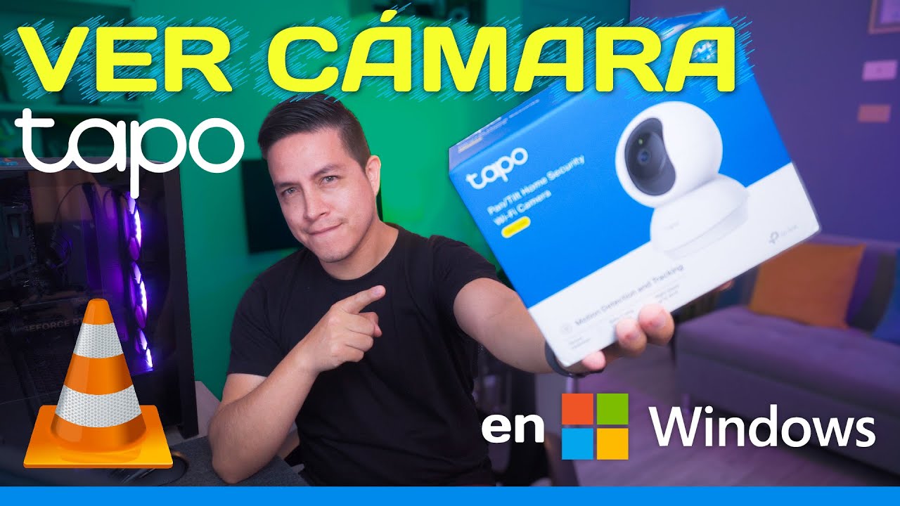 ✅ Cómo VER una CÁMARA TAPO en WINDOWS con VLC - TP Link