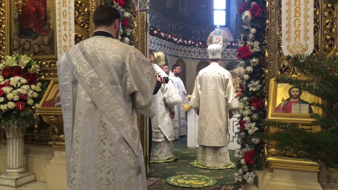 Божественний спів! Протодиякон Степан Возняк. Різдво Христове у Михайлівському Соборі