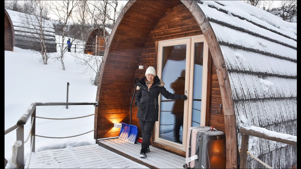 Snow hotel at Kirkenes, Norway