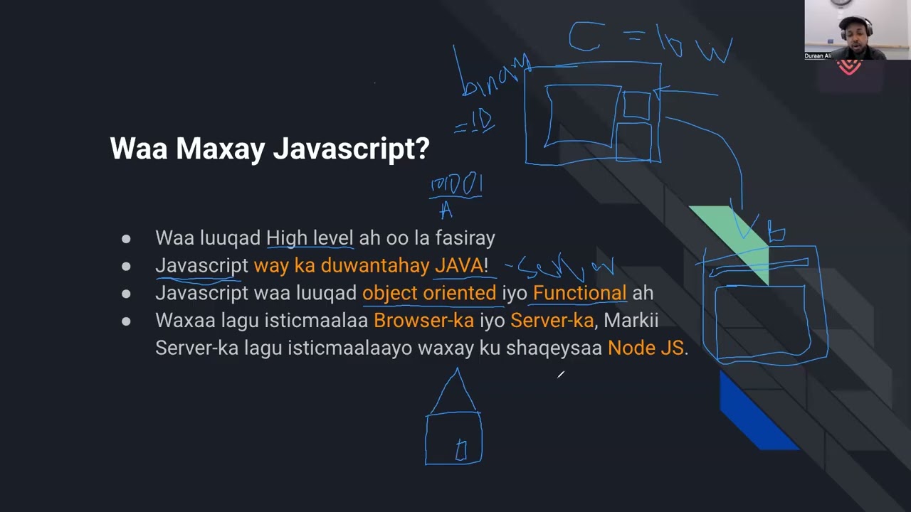 Introduction to Javascript - Week 3 - GS12 Somali
