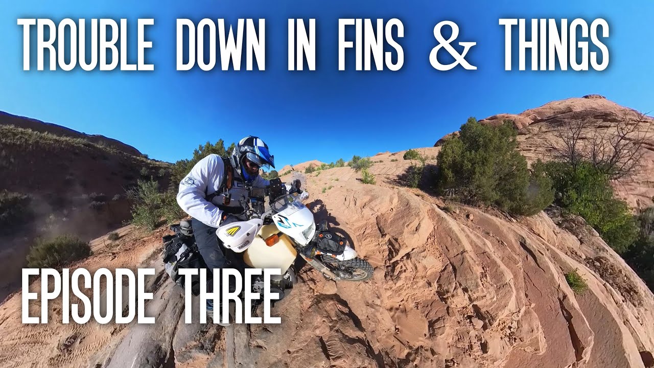 Fins and Things Moab UTAH Motorcycle ADV Solo Series