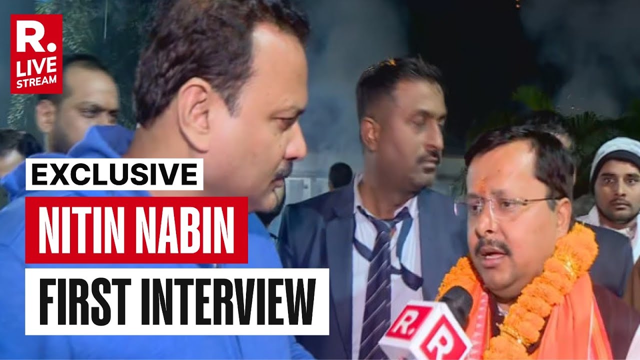 Nitin Nabin Speaks to Republic After Being Appointed as BJP's New Working President | EXCLUSIVE LIVE