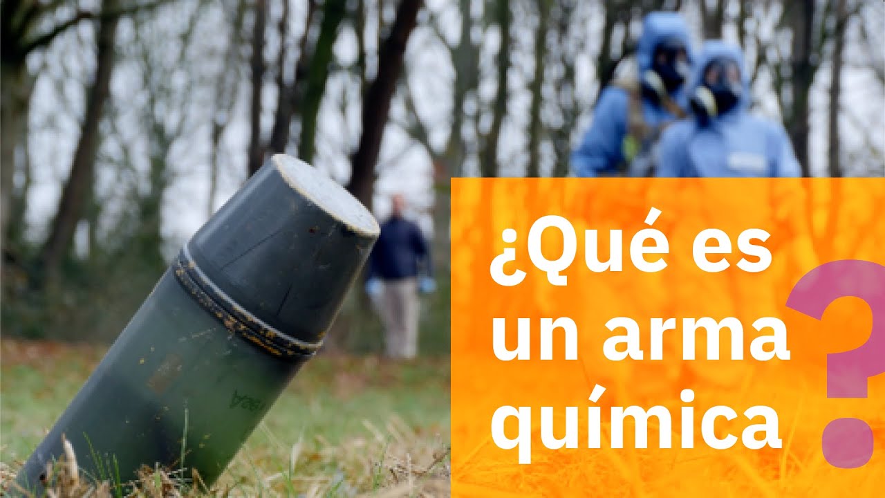 ¿Qué es un arma química?