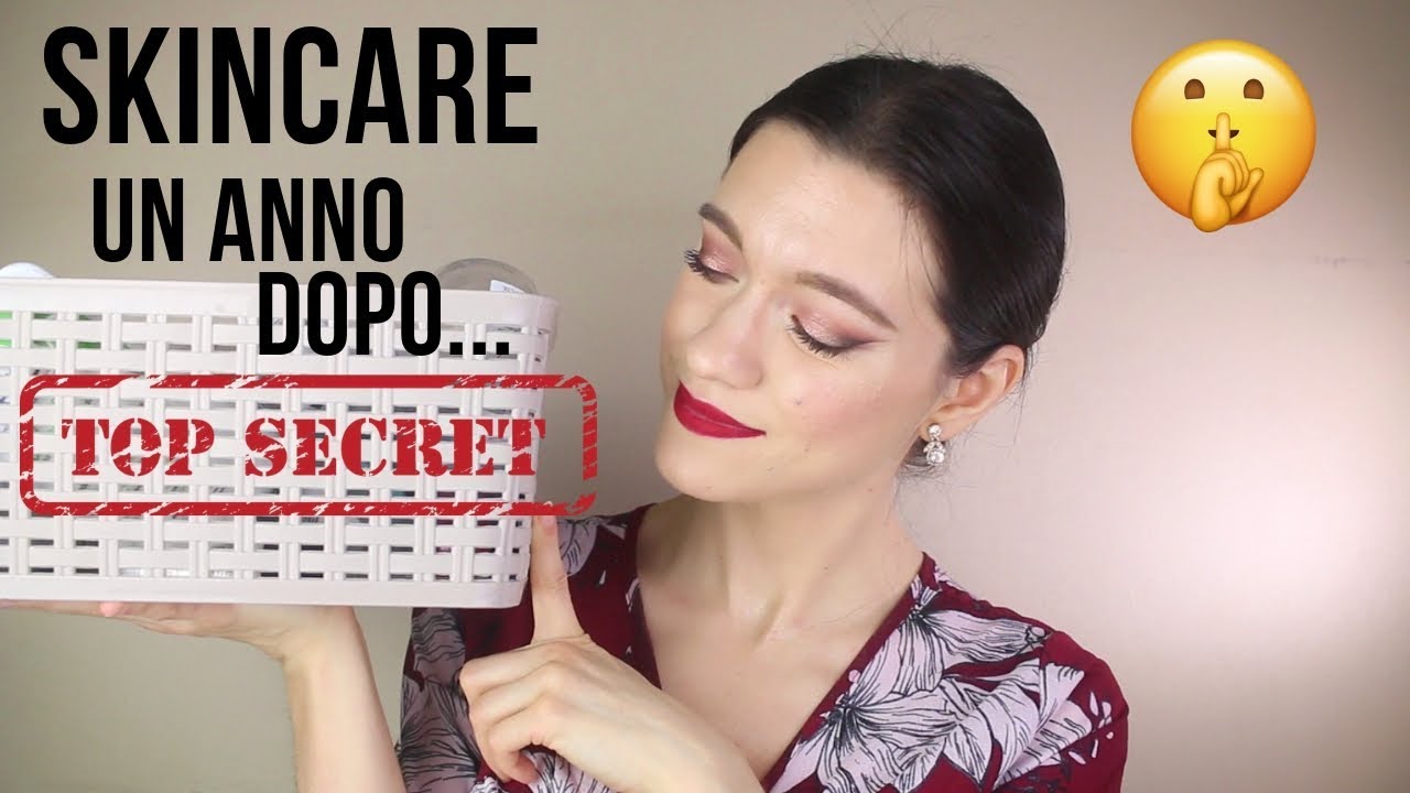Ho Usato La Stessa Skincare Per un Anno!! Skincare routine!
