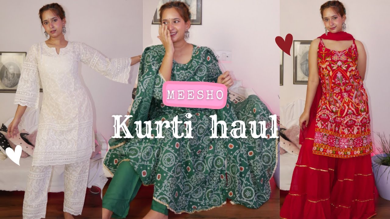 *Meesho Haul* | HUGE Meesho Kurti Haul | Affordable Meesho Kurta Sets