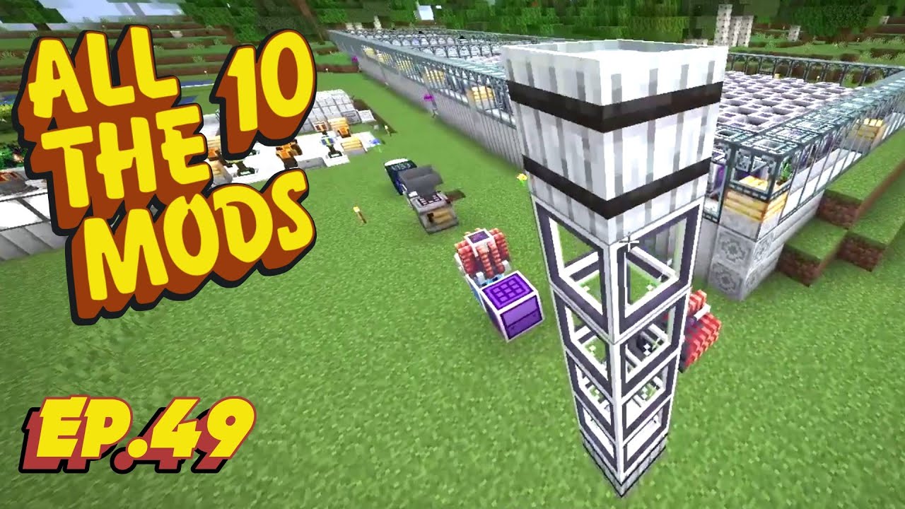 Automatic Craft with Mystical Agriculture Essences in ATM10 All the Mods Ep.49 Minecraft Modpack