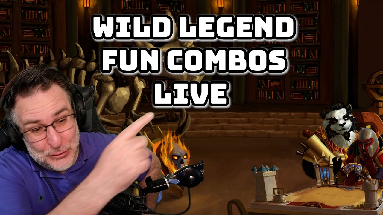 WILD LEGEND! Fun COMBOS & Meme Decks LIVE – Standard Later?  | Wowhobbs