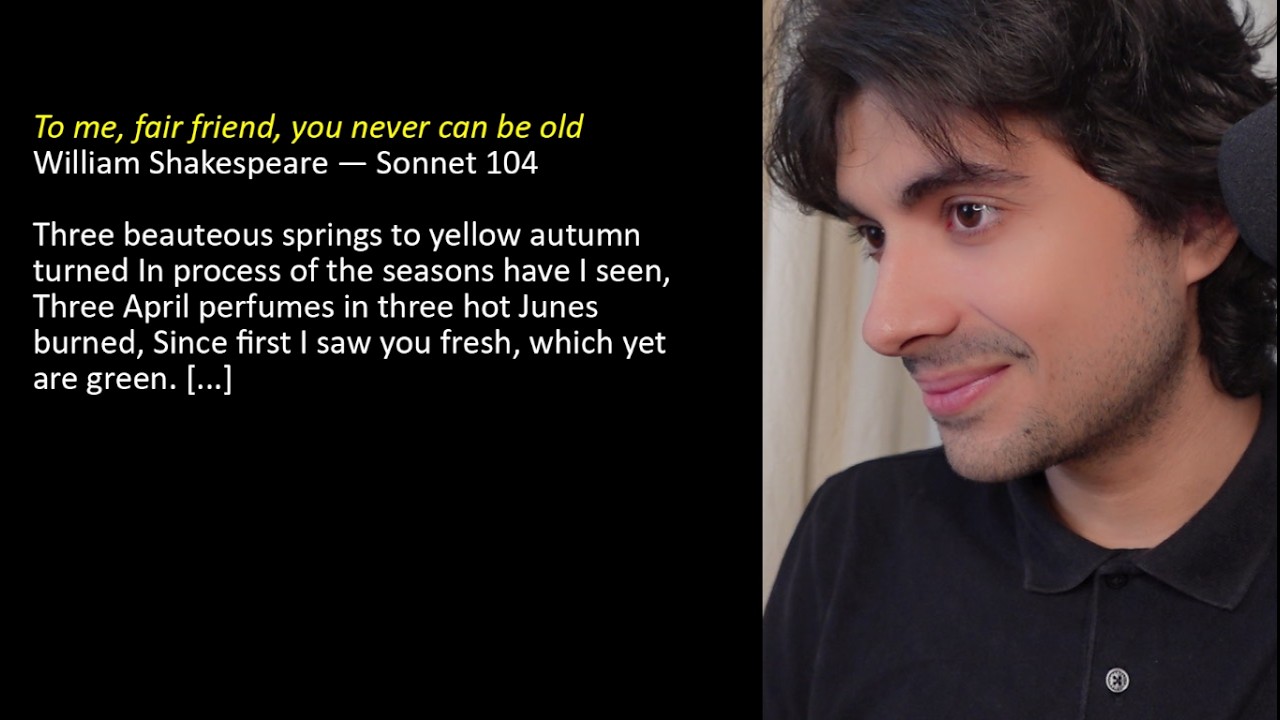 Inglês com Shakespeare | Sonnet 104, segunda parte!
