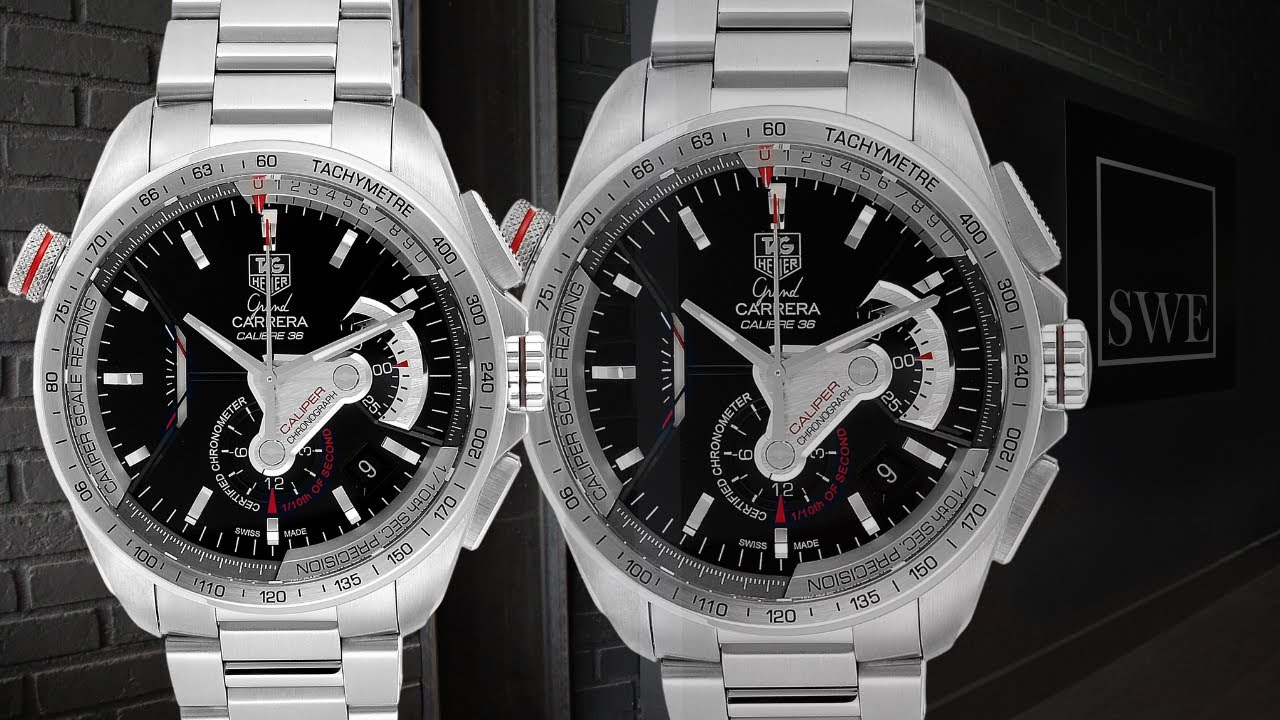 Tag Heuer Grand Carrera Calibre 36 RS Automatic Mens Watch CAV5115 | SwissWatchExpo