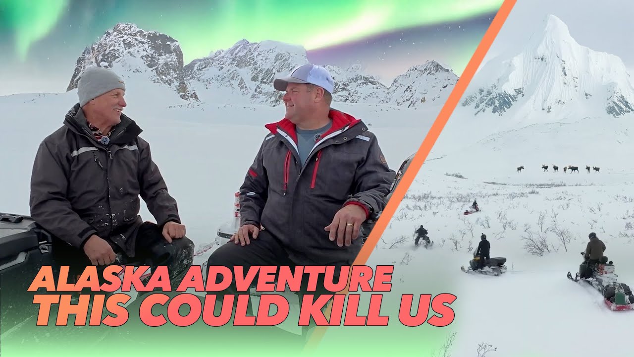 We Lost Visibility in Alaska’s Denali Backcountry | Snowmobiling Into Danger | Jim Scudder | InGrace
