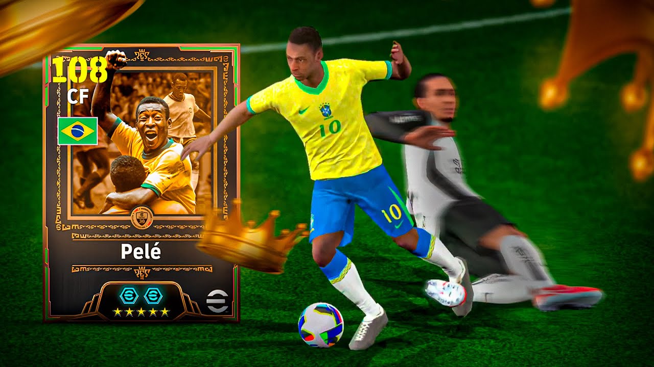 PELÉ mostrando que é o REI DO FUTEBOL no Efootball Mobile