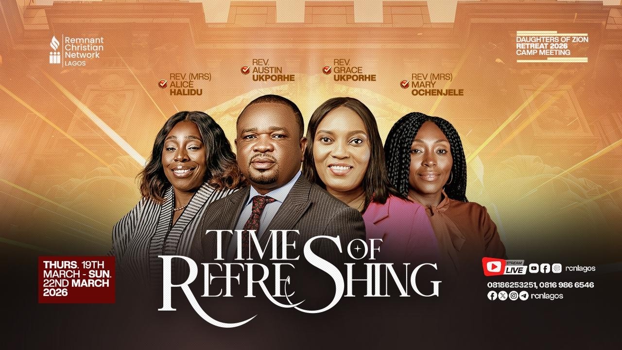 Times of Refreshing || Rev. Grace Ukporhe || DOZ Retreat Day 2 Morning || 20Mar26