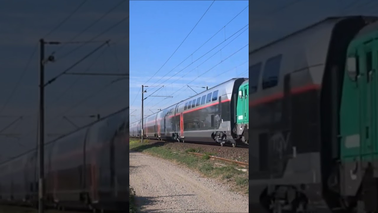 BB27058 SNCF with New TGV EuroDuplex Oc&eacute;ane Cars 🇨🇵