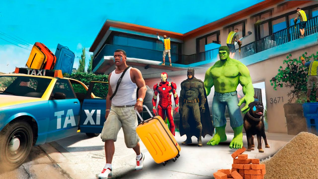 ФРАНКЛИН ӨЗ ҮЙІНЕН КӨШІП КЕТТІ (GTA V)