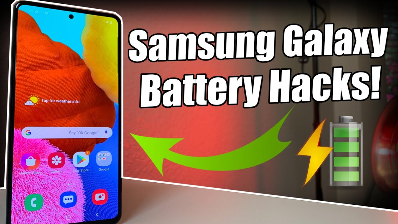 8 Hacks to BOOST the BATTERY LIFE of your Samsung Galaxy Smartphone (A20, A21, A50, A51, A71 etc.)