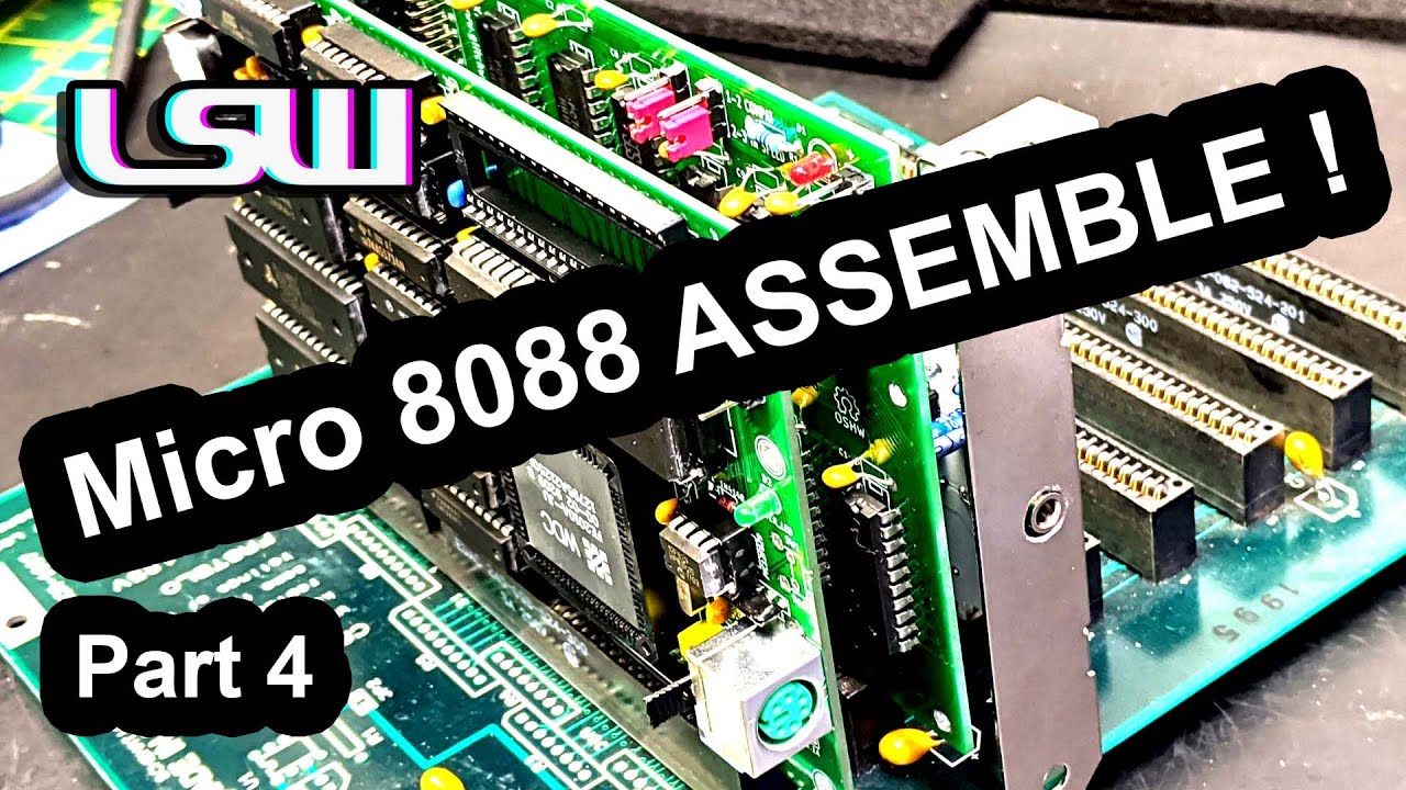 Assembling an Intel 8088 XT PC with kits and a few used parts it's time to do  this thing !