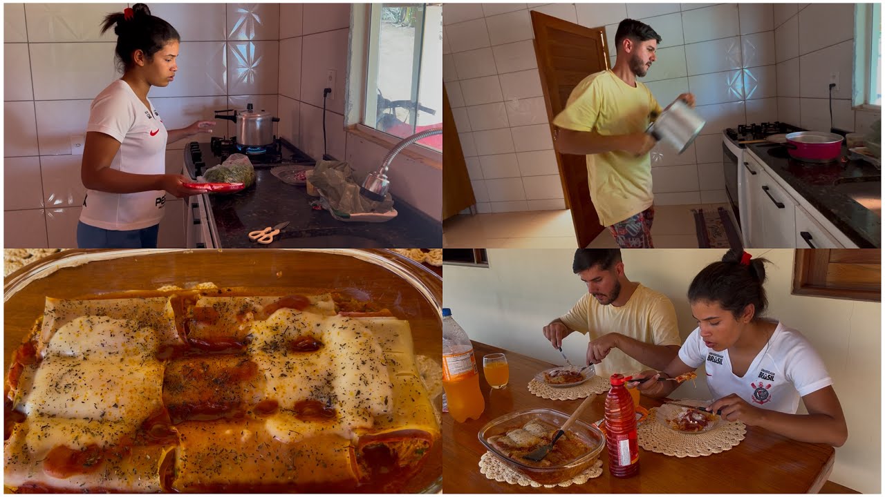 DEPOIS DE  MUITO TEMPO OLHA O QUE EU PREPAREI PARA NOSSO ALMOÇO 😋