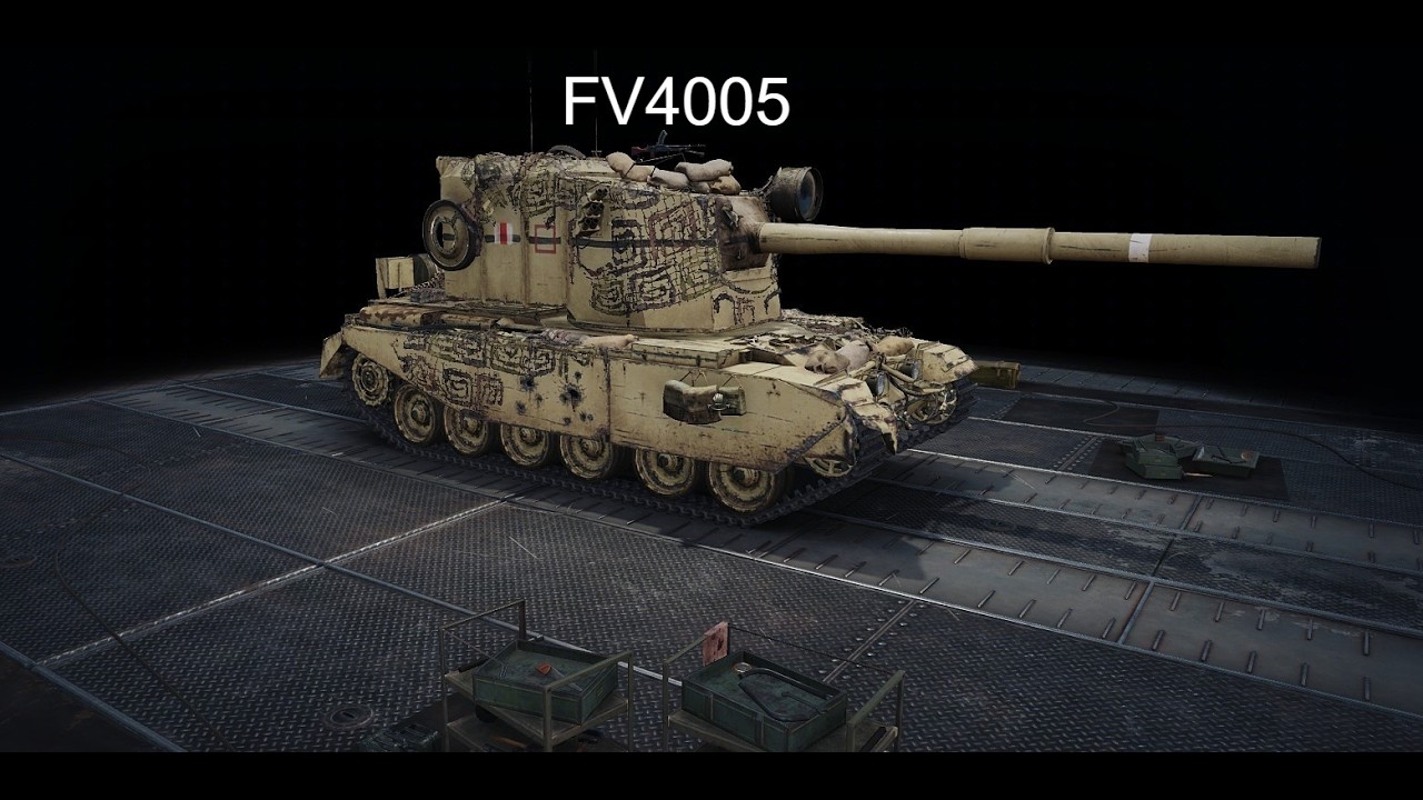 FV4005. 7000 урона. Генеральное сражение. Небельбург. Мир танков.