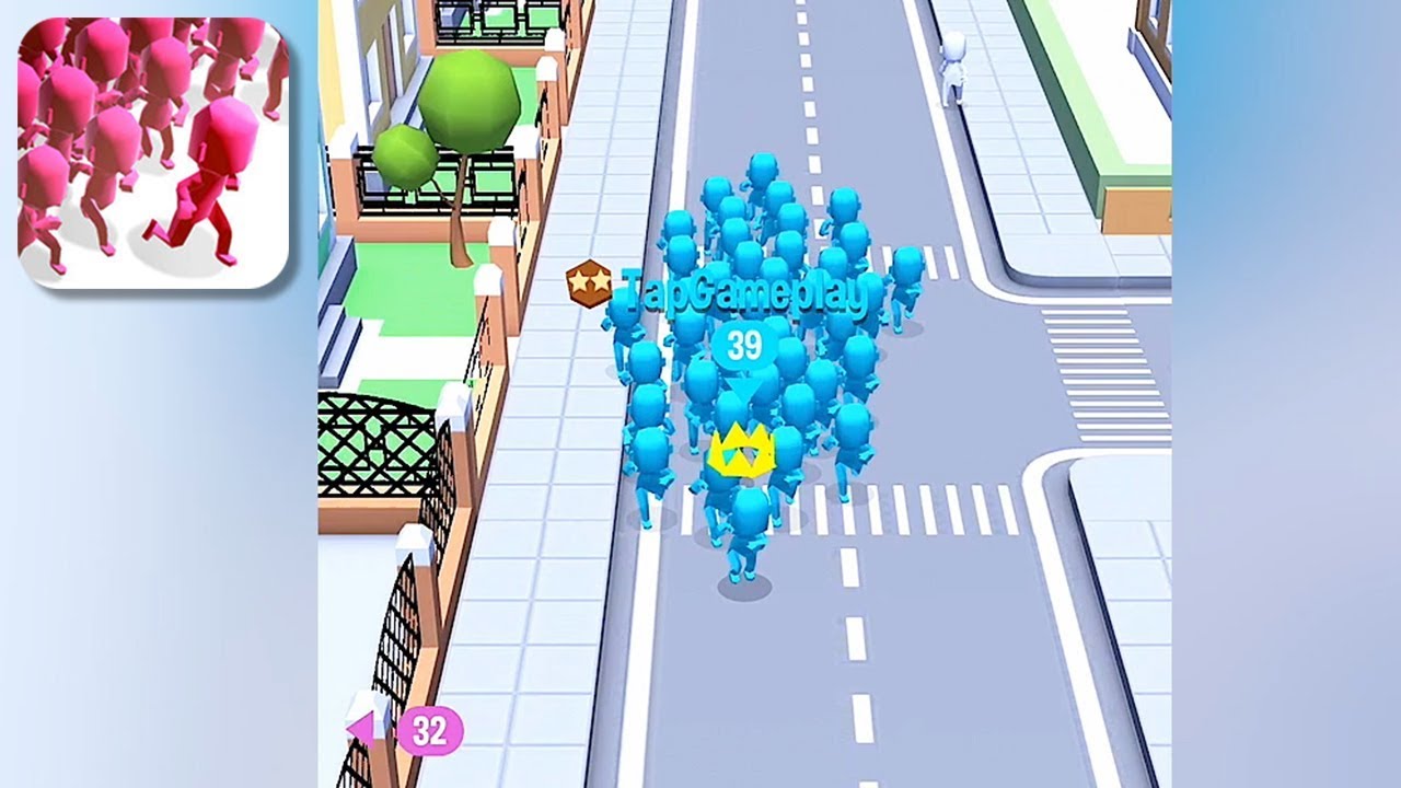 Crowd City - Gameplay Showcase (iOS)