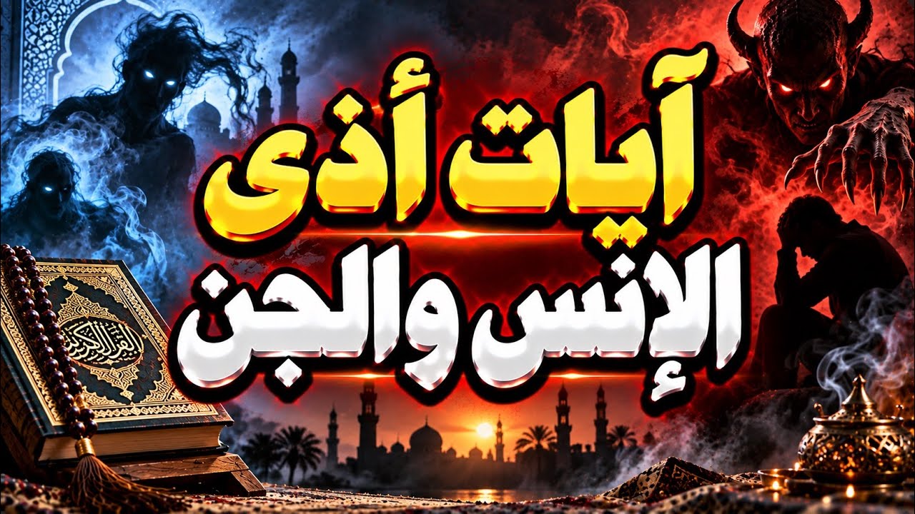 أيات أذى الإنس والجن مكرر للحفظ / الشيخ خالد محمد باكوبن