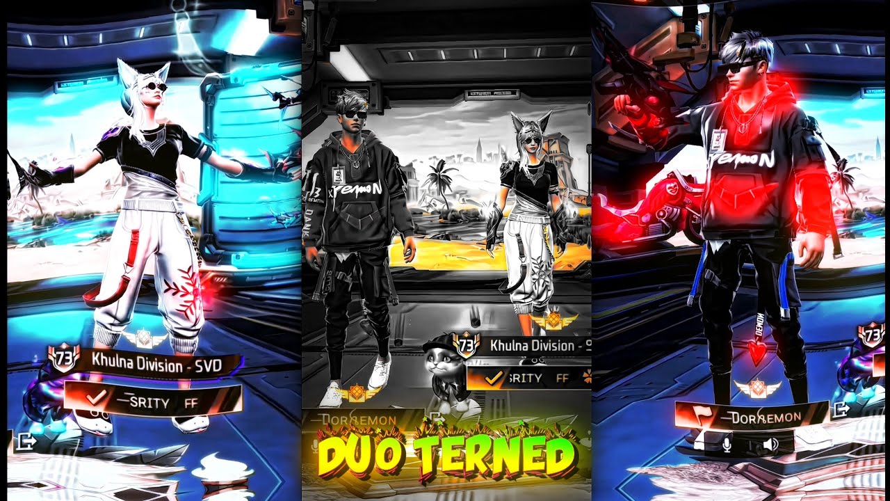 Freefire new Duo trending xml ☺️। New XML | DUO TREND | XML + CLIP + CC!|  ‎@doraemon_officialx