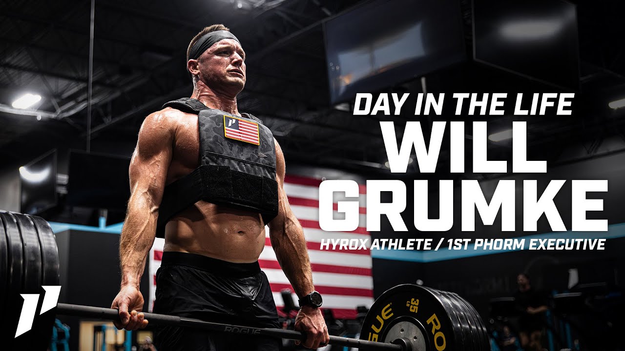 Day In The Life of 1st Phorm Executive and HYROX Athlete Will Grumke