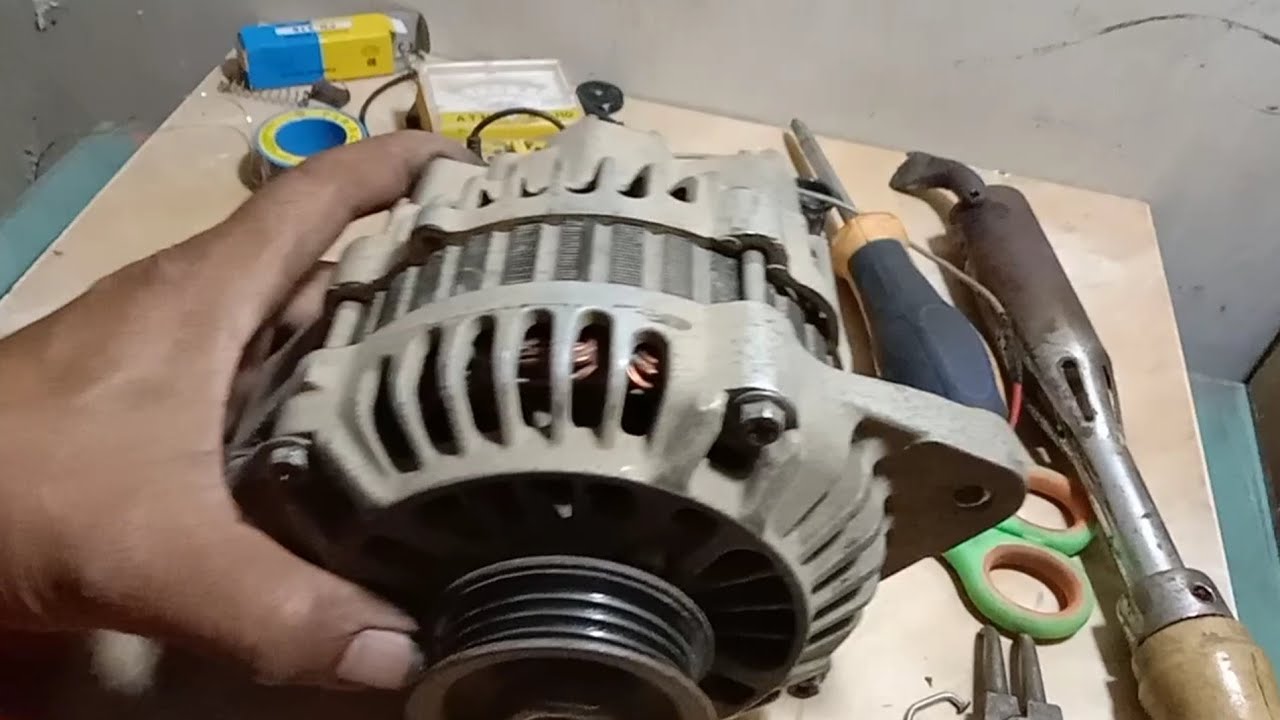 Tutorial Menservis dinamo ampere mobil Suzuki futura