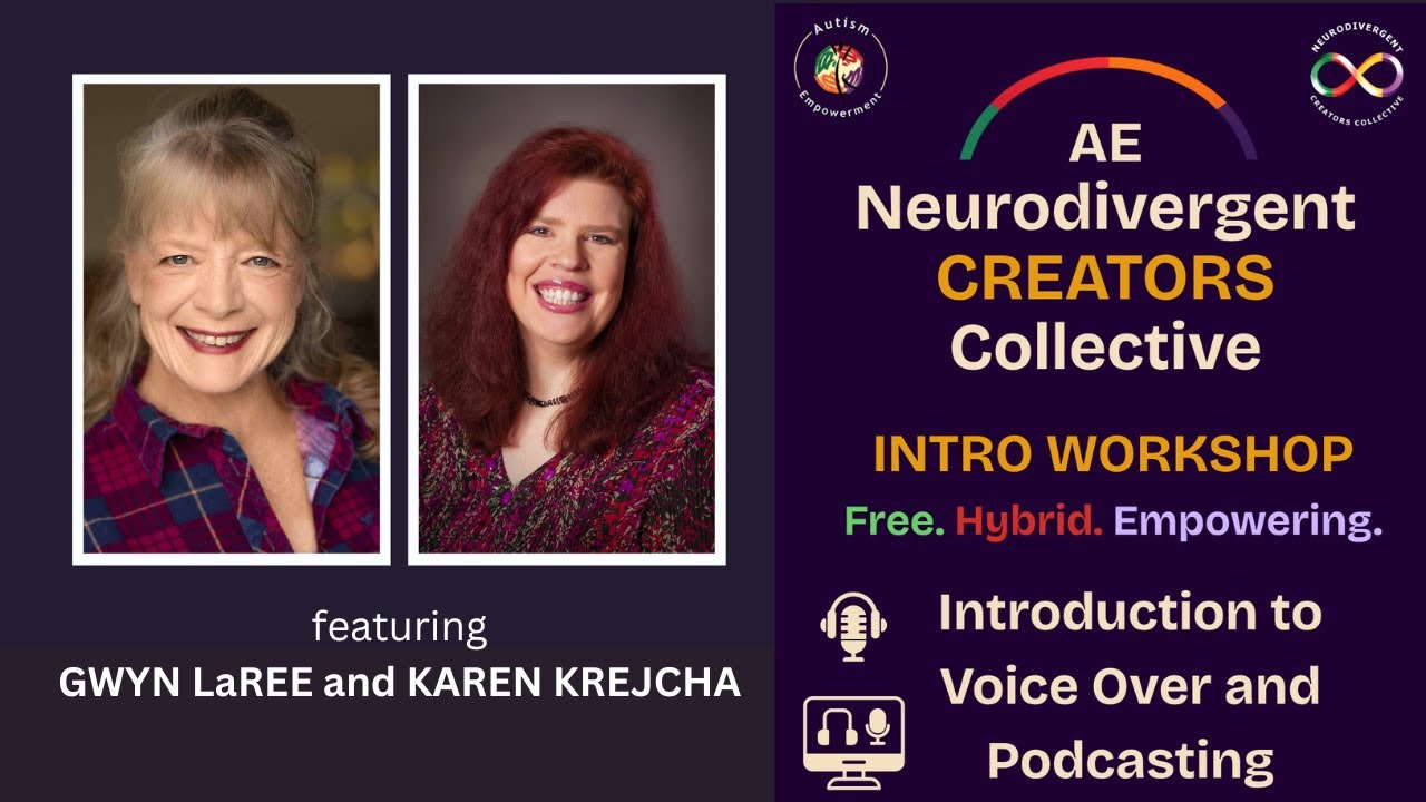 Intro to Voice Over and Podcasting | AE-NCC Workshop for Neurodivergent Creators