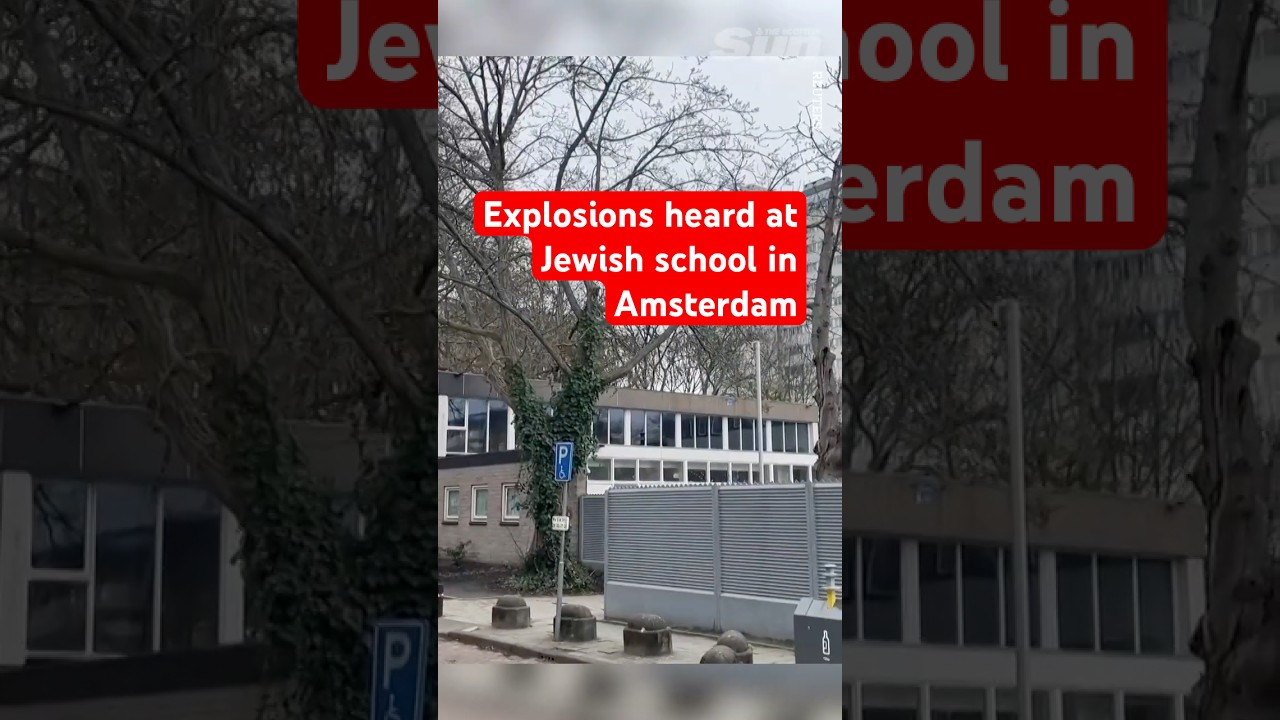 Explosions heard at Jewish school in Amsterdam as mayor brands attack 'deliberate'
