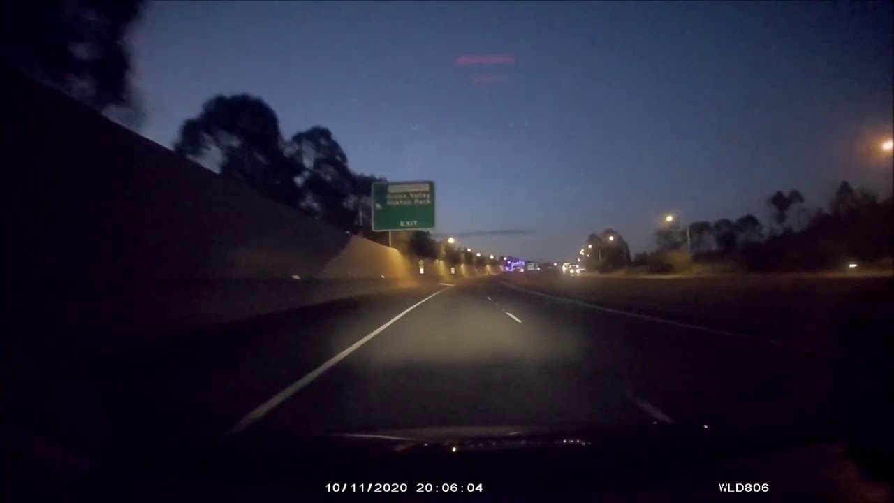 CAUGHT BY THE POLICE! M7 motorway speedster
