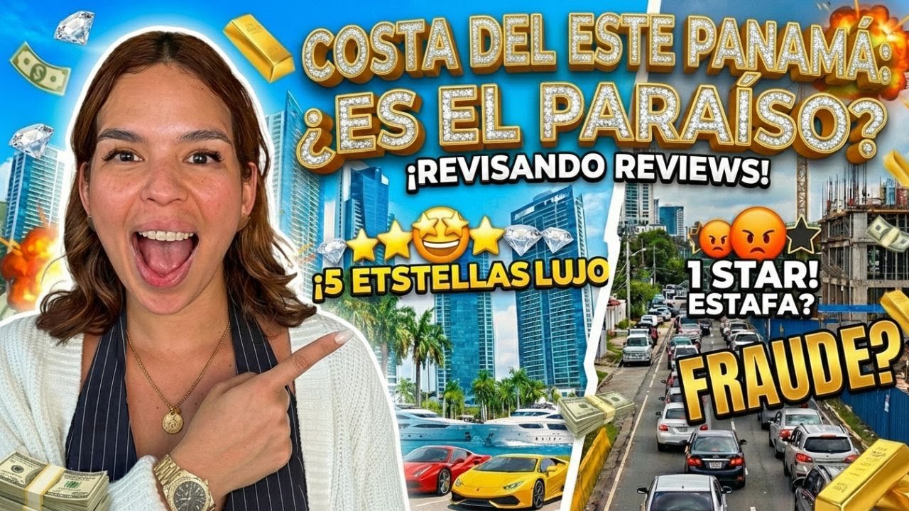 ¿Vale la pena COSTA DEL ESTE? Comprobamos si el barrio MÁS CARO de Panamá es tan perfecto como dicen