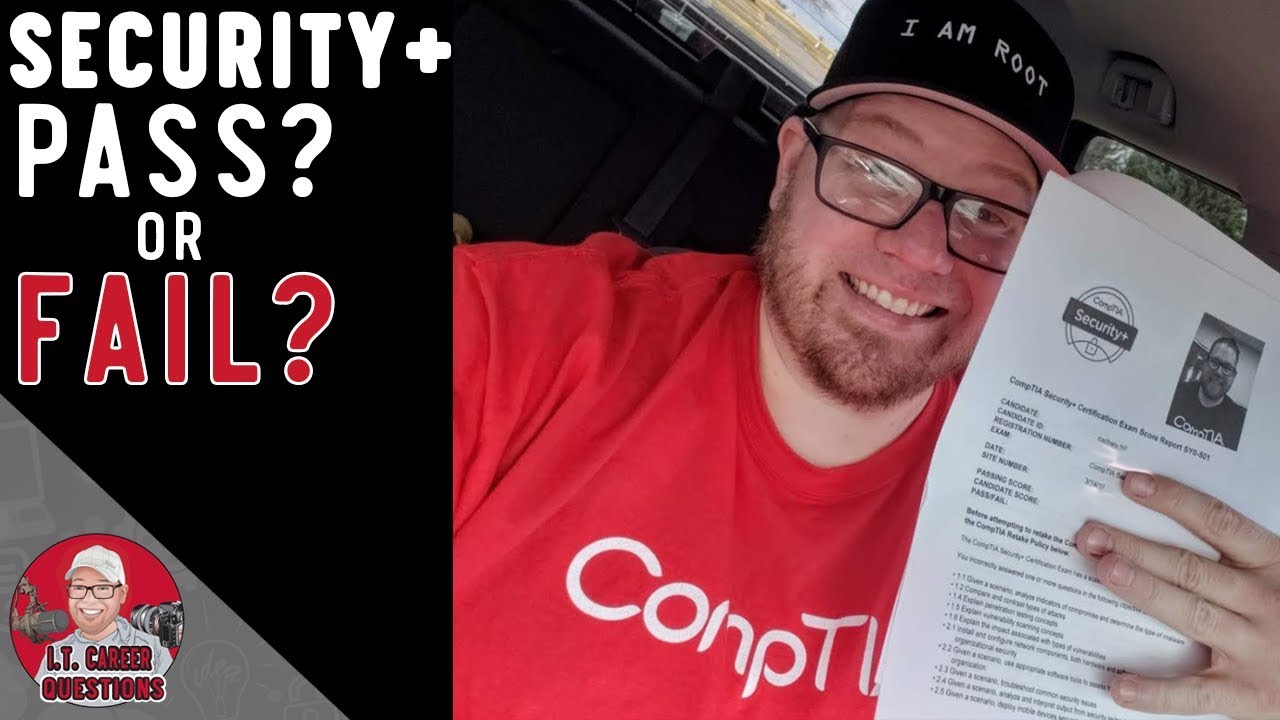 Just Took My CompTIA Security+ Exam - Pass Or Fail?