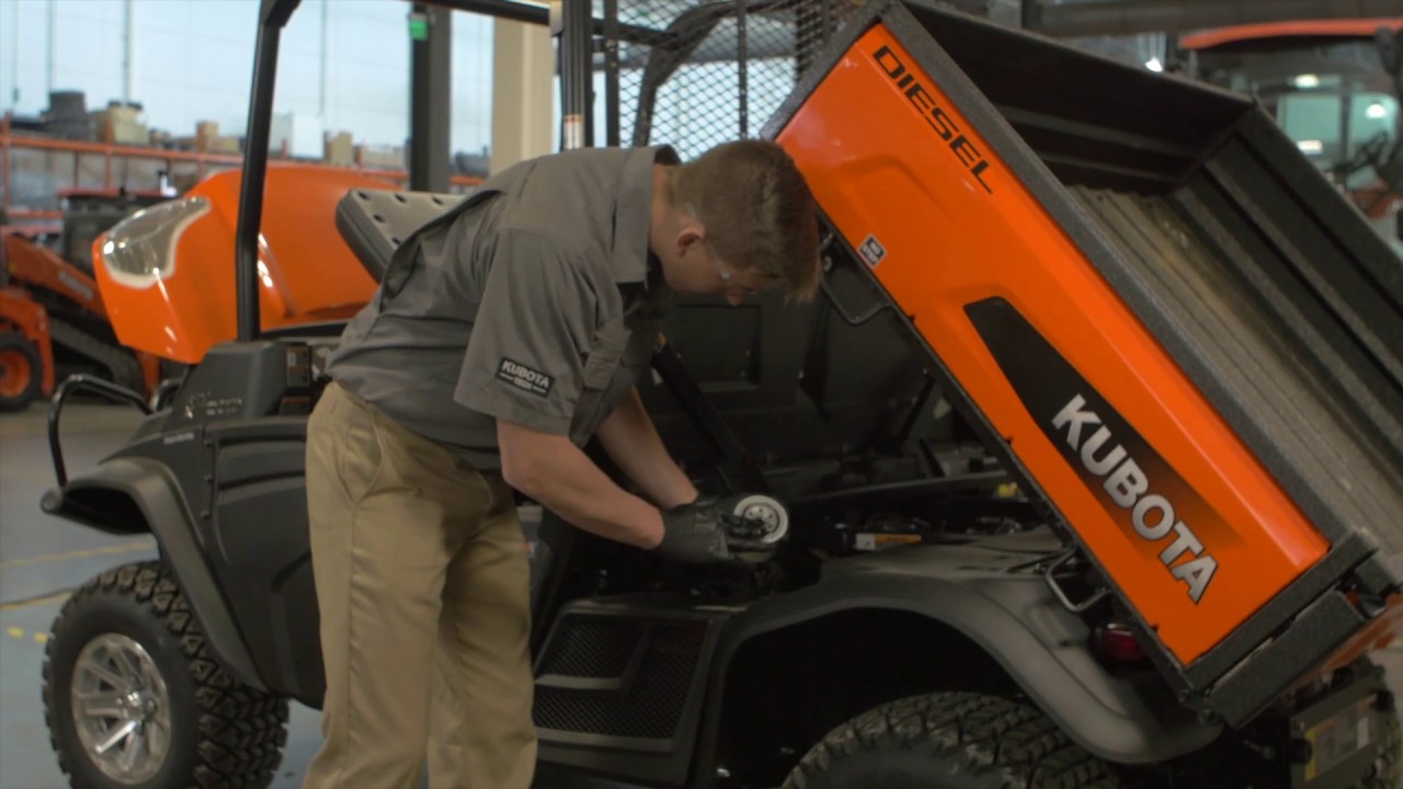 X Series - X1120D - Oil, Filter Change, Transmission Oil Check- Know Your Kubota