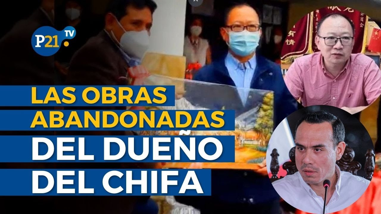 ¿Quién es EL DUEÑO DEL CHIFA que visitó JOSÉ JERÍ? y la pista con millonarias obras abandonadas
