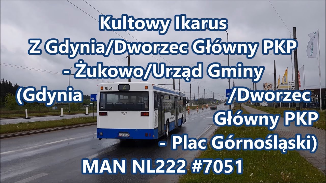Kultowy Ikarus - MAN NL222 #7051, linia Z
