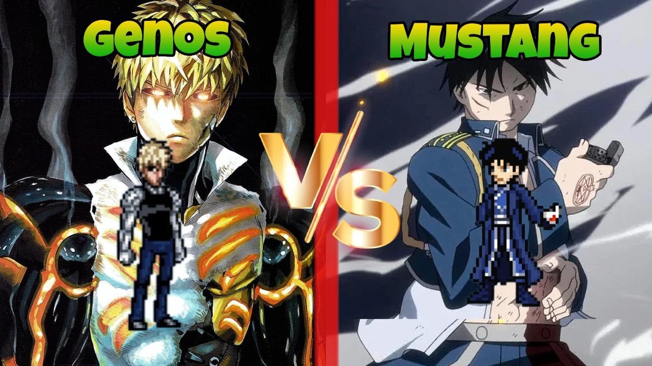 Jump Force MUGEN Genos vs Mustang