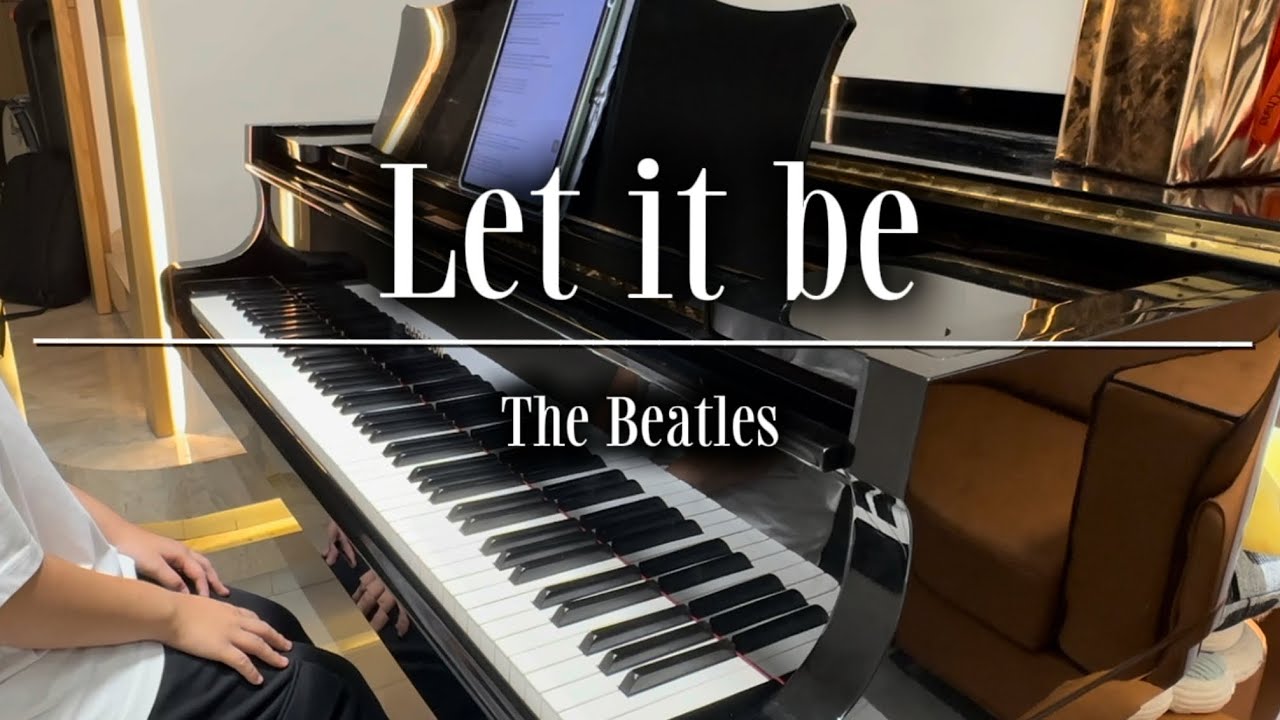 Let it be - The Beatles |Piano cover by Nat_piano