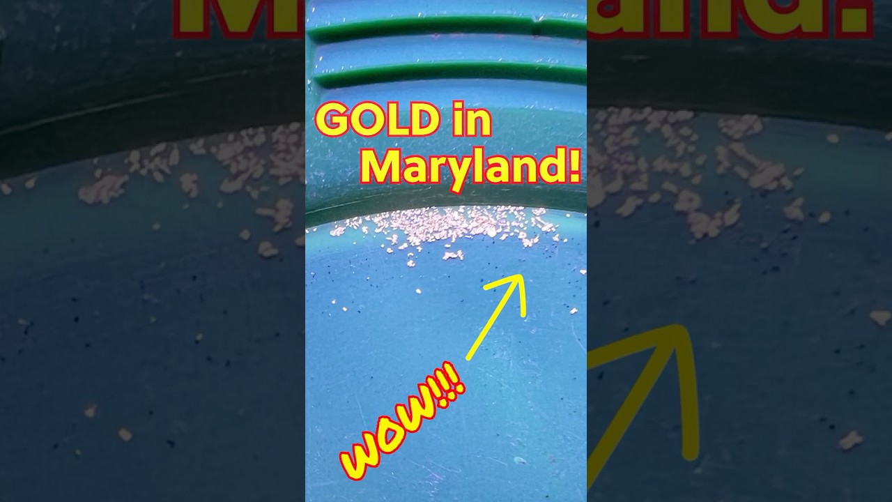 UNBELIEVABLE Gold Discovery in Maryland!