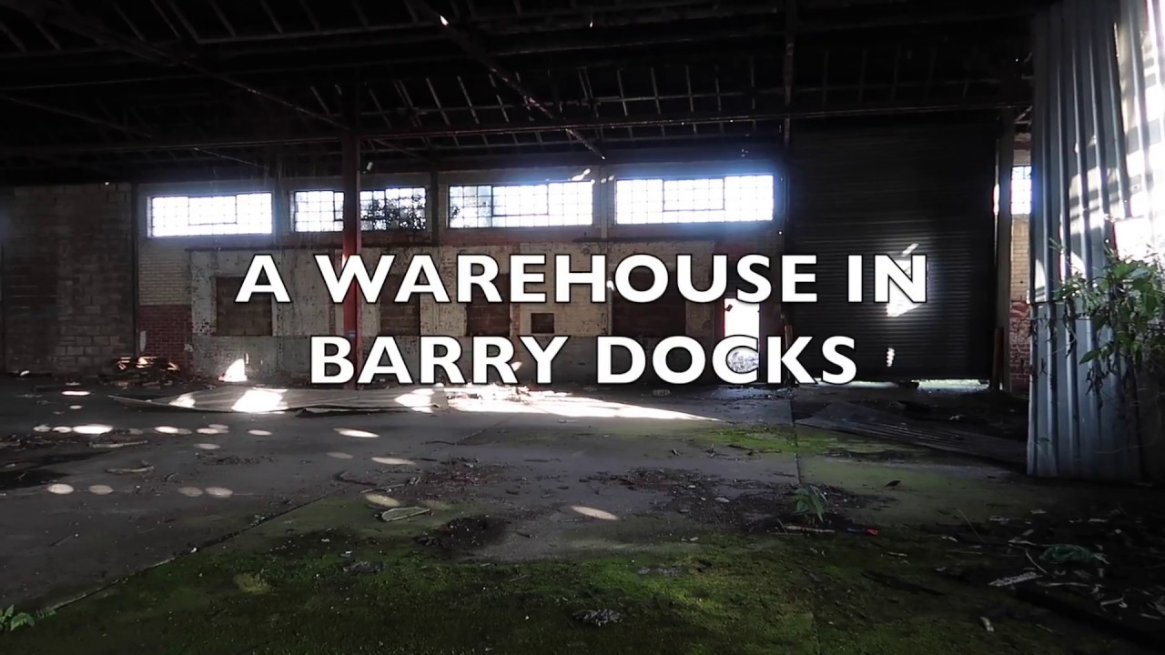 ABANDONED WAREHOUSE IN BARRY DOCKS SOUTH WALES