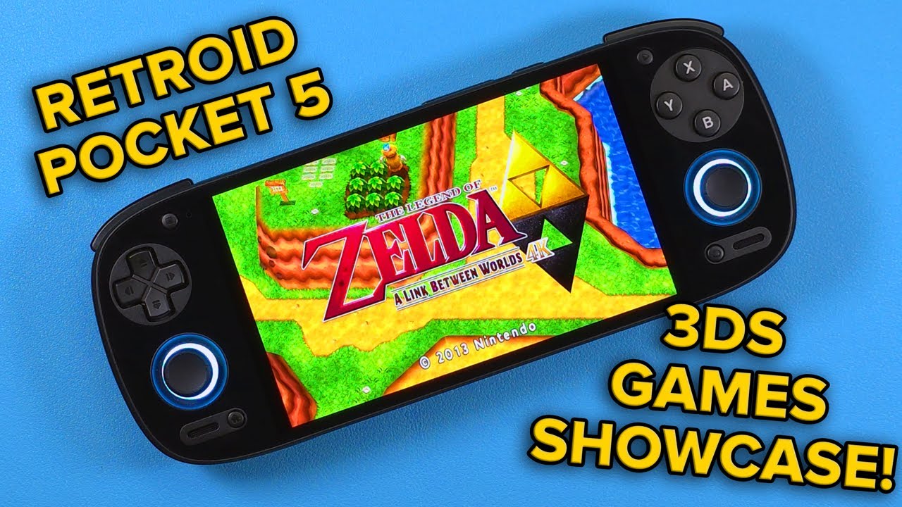 3DS games on the Retroid Pocket 5!