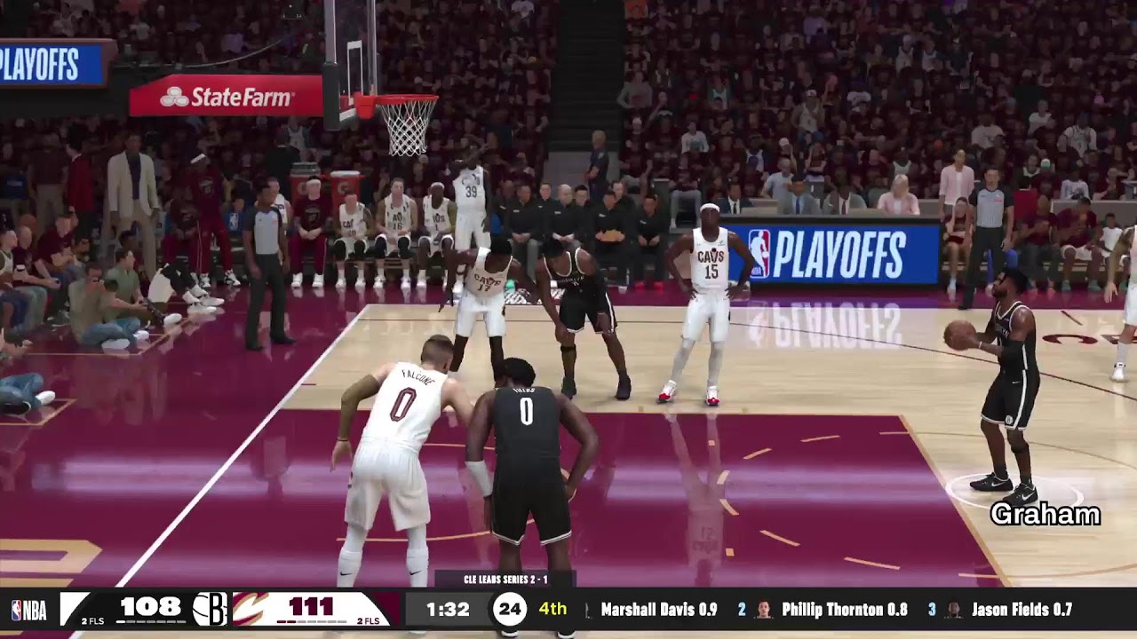 NBA Playoffs: Conference Finals Game 4- Brooklyn Nets At Cleveland Cavaliers May 23rd 2083