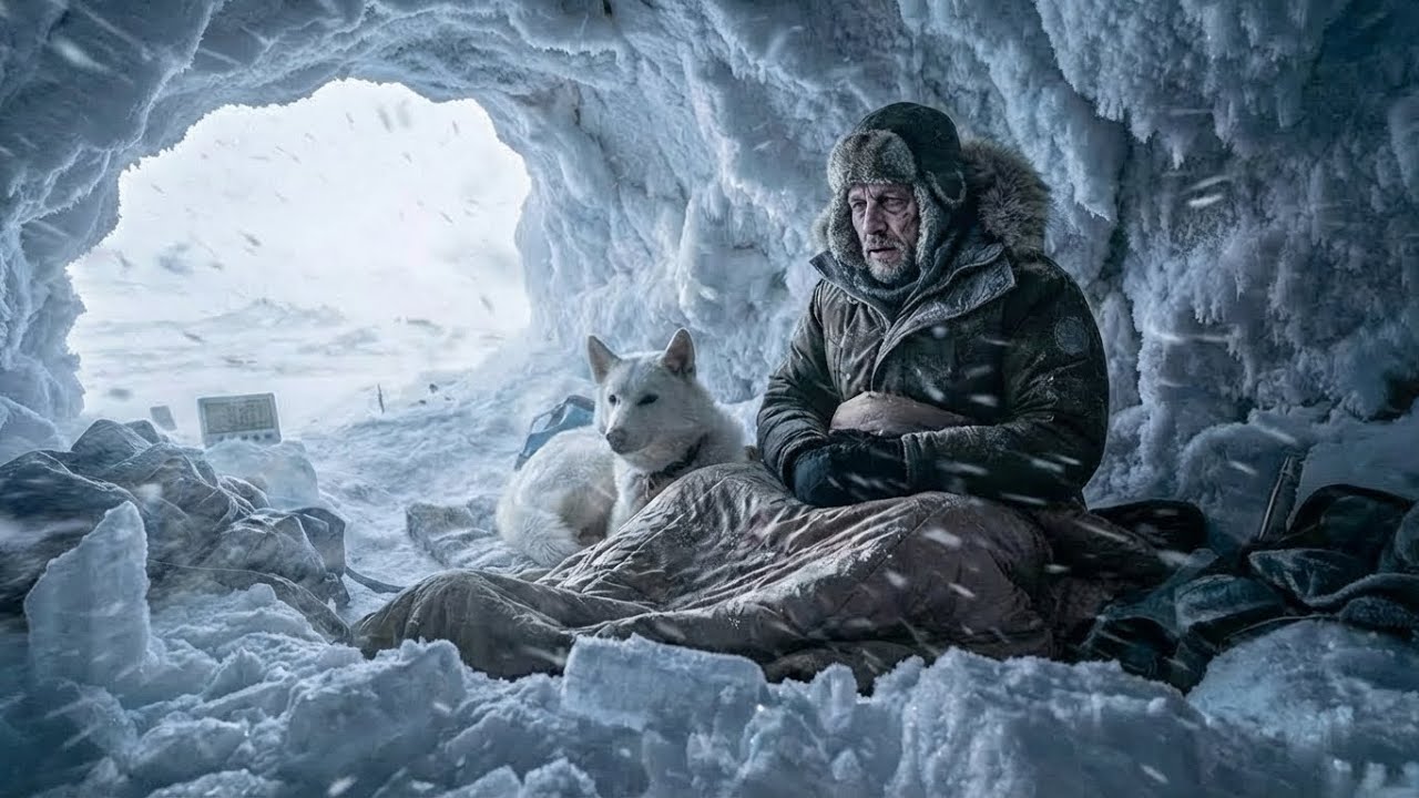 Я пережил метель при температуре -71°C в уютной хижине | Экстремальная жизнь вдали от цивилизации...