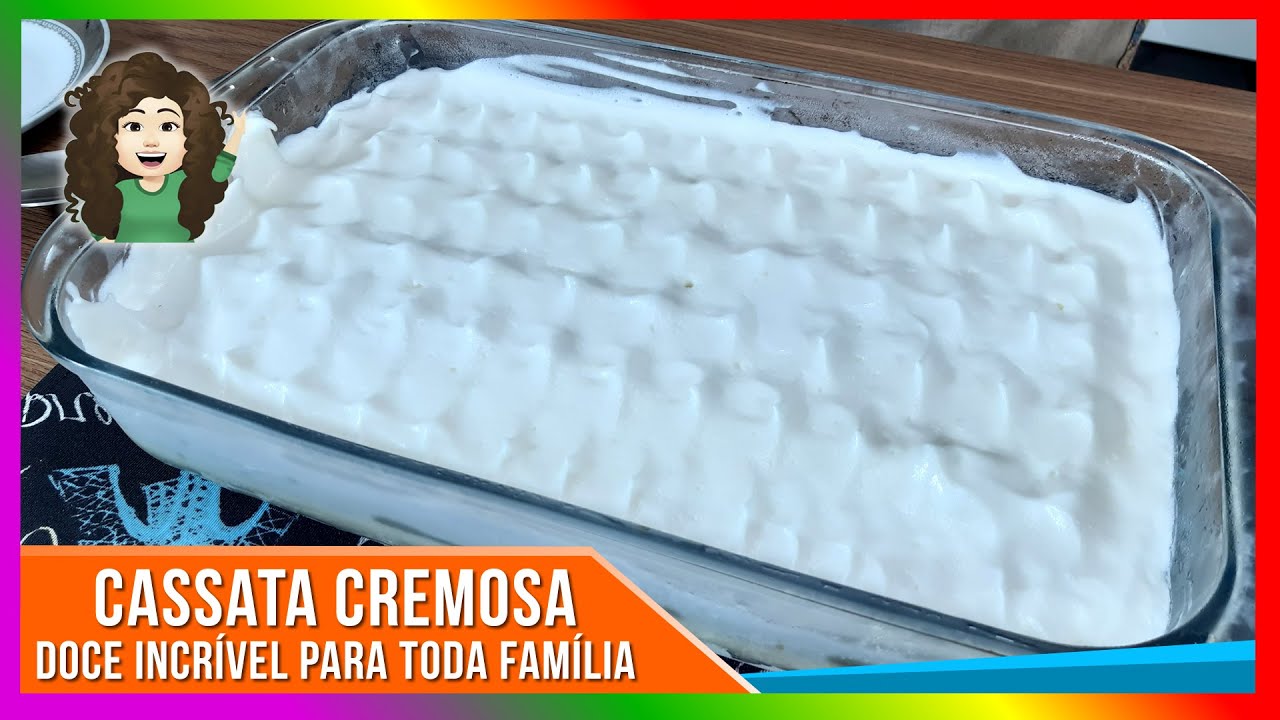 Cassata cremosa | Receitas da Deborah
