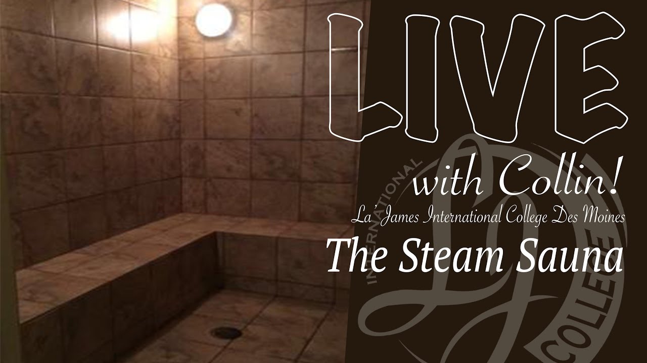 LJIC Steam Sauna! - LIVE with Collin at LJIC Des Moines