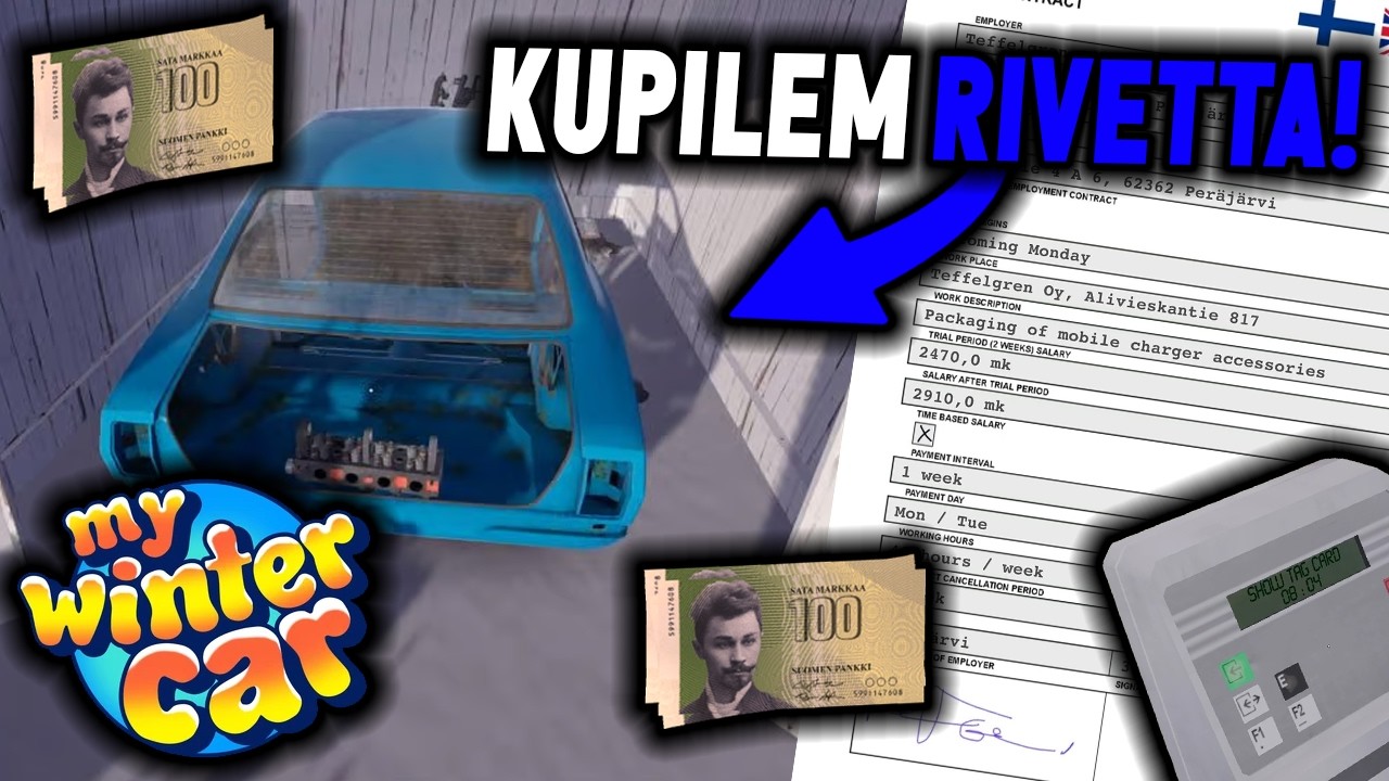 KUPIŁEM RIVETTA! | MY WINTER CAR