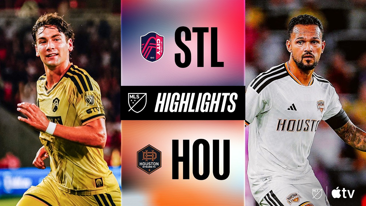 St. Louis CITY vs. Houston Dynamo FC | Full Match Highlights | LATE DRAMA IN THE LOU!