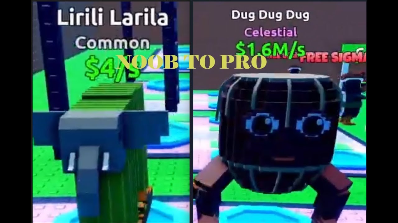 Noob to Celestial in Escape Tsunami For Brainrot! #roblox #brainrot #noobtopro